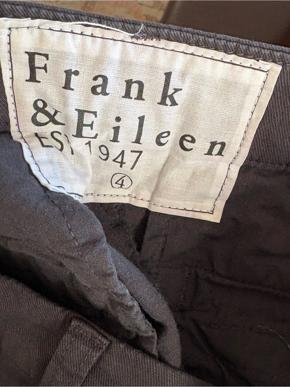 FRANK & EILEEN
WICKLOW ITALIAN CHINO PANTS - Picture 4 of 5